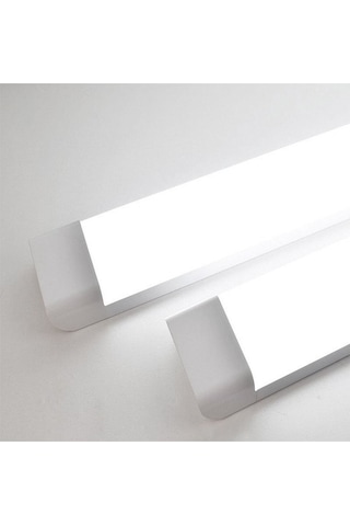 Şanled Şan Led 62 Watt 120cm Yatay Led Bant Armatür-trafolu Beyaz Işık-8 Adettir Şeffaf