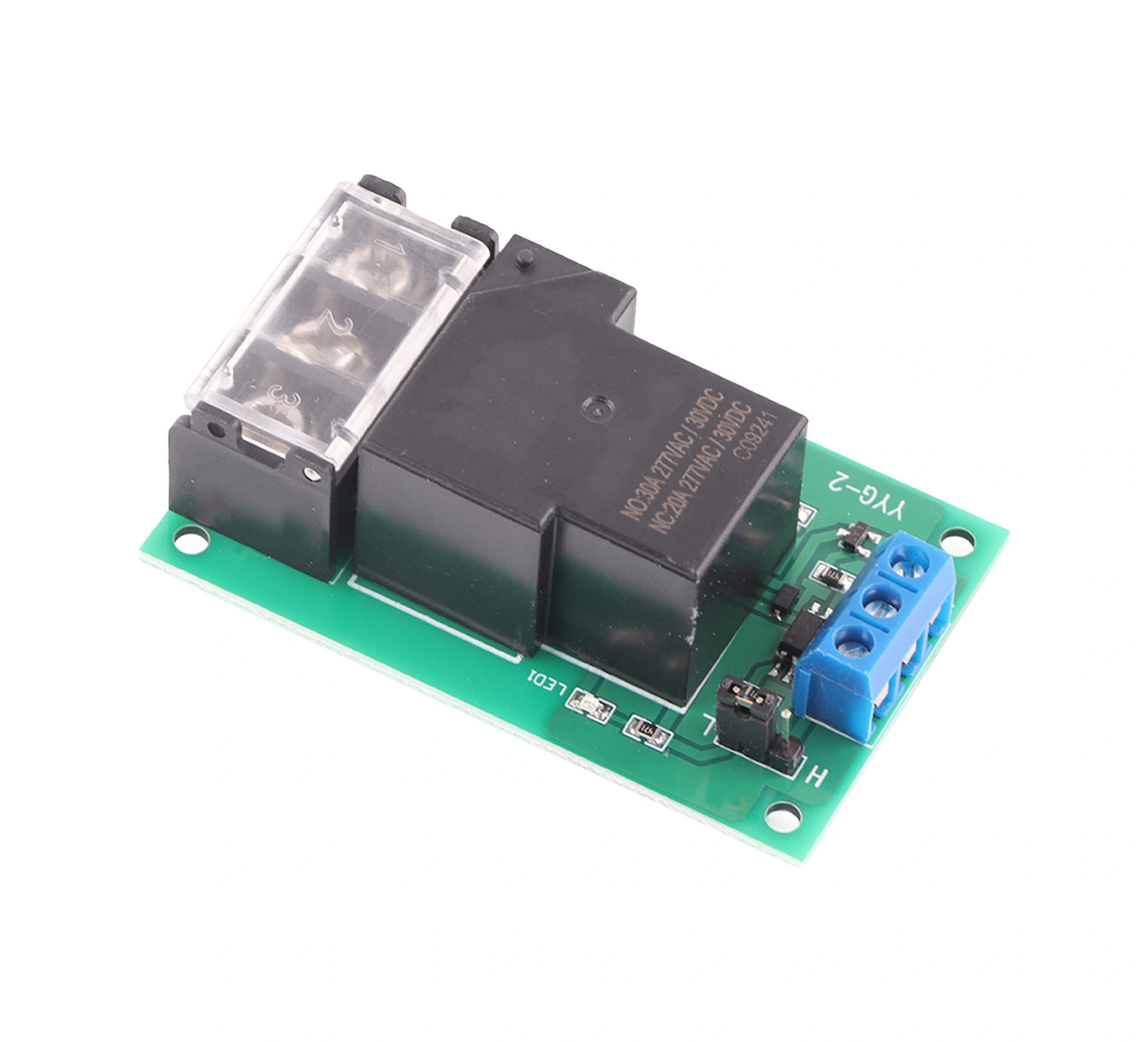 Tenfowee Tek Yollu 30a Röle Modülü - Optik Kopple İzole - Yüksek/düşük Seviye Tetikleyici - 12vdc - Yüksek Güçlü - Yyg-2