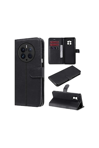 Huawei Mate 50 Pro Cüzdanlı Standlı Kapaklı Deri Kılıf Al4232