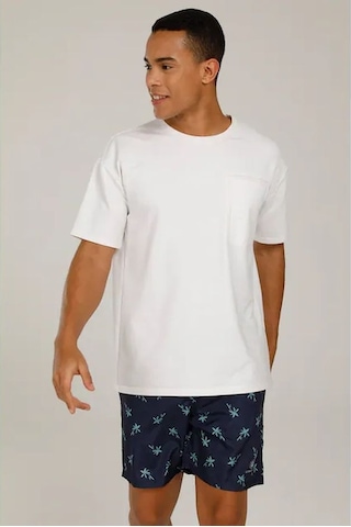 Lumberjack Renato Swim Short Lacivert Erkek Deniz Şortu 19ct485 101360435 001