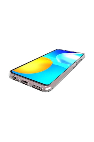 Huawei P Smart 2021 Kilif Seffaf Silikon Hibrit Case 423501990