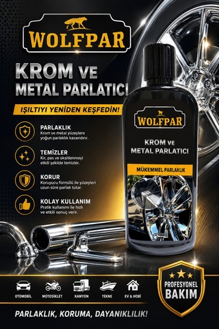 Krom Ve Metal Parlatıcı