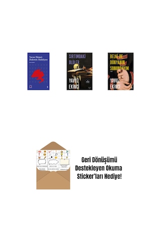 Everest Açıkhava 39 - Dedemin Madalyası + Sırtımdaki Ölüler + Belki De Dünyanın Sonundayım Ciltli + Okuma Sticker'ları