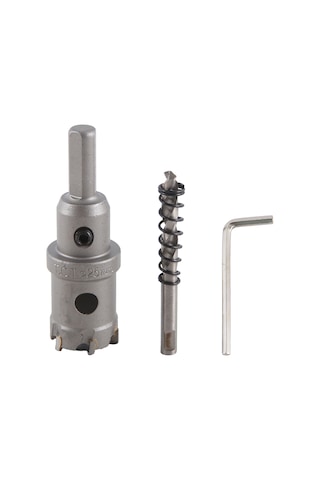 Sointeresting Karbür Uçlu Metal Kesici Paslanmaz Çelik Hss Matkap Ucu Delik Testeresi Delik Testeresi Boyutu: 25mm