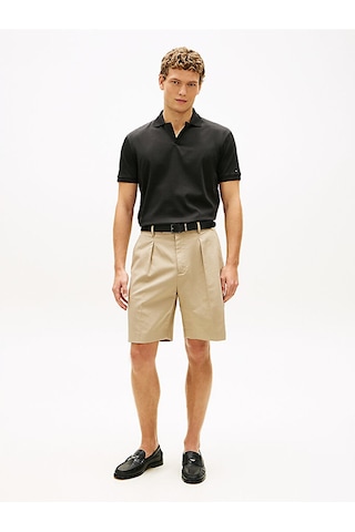 Tommy Hilfiger Mw0mw42745 Collar Intrest Inter Reg Erkek Polo Tişört Siyah