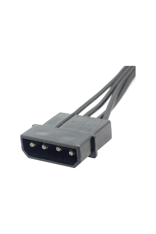 Alfais 4355 Molex IDE 4 Pin To 5 Port Sata Power HDD Güç Çoklayıcı Kablosu 60 cm
