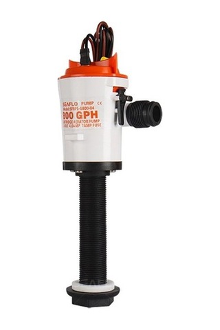 Goldsea Marine Tekne Livar Pompası Düz Giriş 800 Gph 12V Seaflo