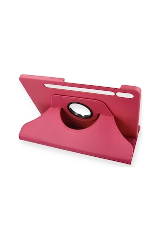 Cosmotex Newface Samsung Galaxy Uyumlu T860 Tab S6 10.5 Kılıf 360 Tablet Deri Kılıf - Pembe