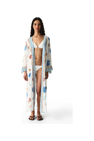 Penti Renkli Santorini Kimono Çok Renkli