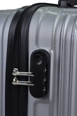 Elatae Kabin Boy Valiz Gri Abs 1020