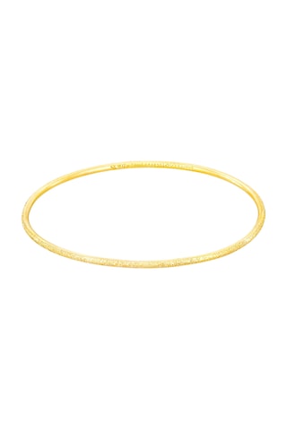 16 Gr Gram 22 Ayar İşçiliksiz Simli Ajda Bilezik