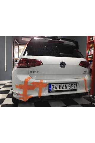 Volkswagen Golf 7 Oettinger Bagaj Üstü Spoiler -plastik Rüzgarlık