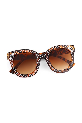 Aqua Di Polo 1987 APSC003904 Kadın Kahverengirengi Leopar Güneş Gözlüğü