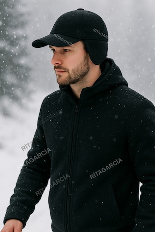 Kışlık Kulaklıklı Şapka Siyah