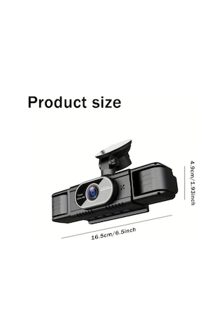 Xuweiwei 360 4 Kanallı Araç Kamerası - 1080p Ön Ve 720p Sol Sağ Arka Görüş Gece Görüşlü 4 Lenses Without Memory Card Dahil Değildir