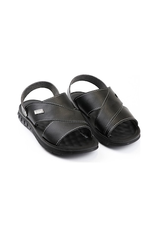 Gezer 12481 Yazlık Erkek Terlik Sandalet Siyah
