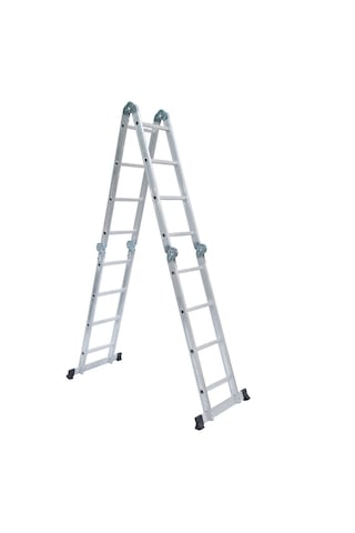 Beykon 16 Basamaklı 1.6 MM Kalınlık 4.70 M Çok Amaçlı Katlanır Merdiven - ELIT 44     