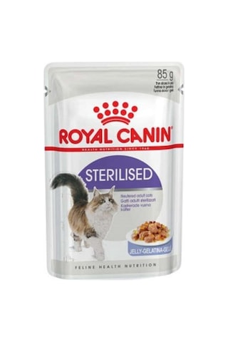 Sterilised Jelly Pouch Kısır Kedi Yaş Maması 12 Adet X 85 Gr