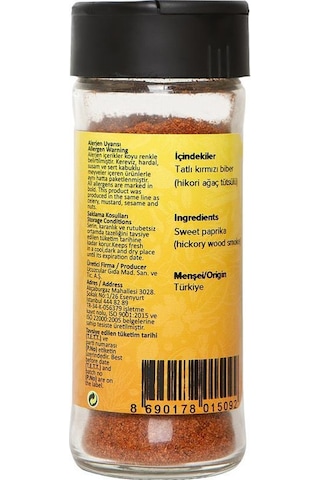 Hayfene Tütsülenmiş Tatlı Kırmızı Biber 45 G