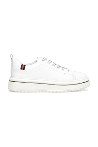 Marcomen 152-21095 Erkek Hakiki Deri Casual Ayakkabı Beyaz Beyaz