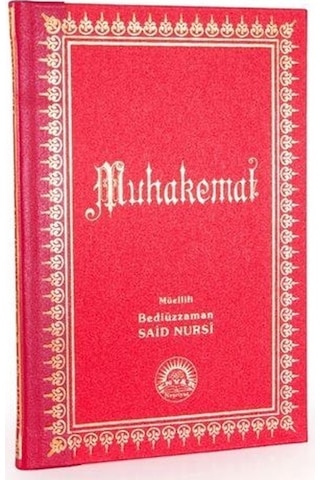 Muhakemat / Risalei Nur Tercümesi Orat Boy, Sırtı Deri, Kod:2...