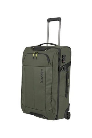 Travelite Briize Büyük Boy Tekerlekli Seyahat Çantası Yeşil