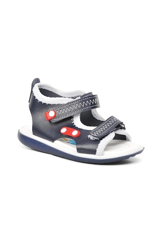 Ayakmod 22y05 Lacivert-kırmızı-beyaz Comfort Erkek Çocuk Sandalet 001
