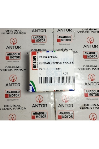 ANTOR /lombardini 6ld360/400 7,5hp/8,5hp Yakıt Filitresi (MAZOT FİLİTRESİ)