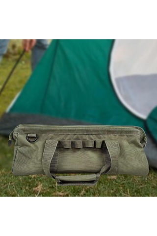 Homyl Çadır Kazıkları Saklama Çantası Taşınabilir Yeşil Yeşil