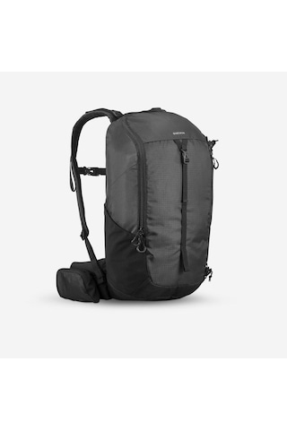 Quechua Outdoor Sırt Çantası - 20 L - Siyah - Mh100 Gri