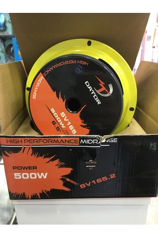 Dator 16 Cm Midrange Sv165.1 Yüksek Performance Midrange