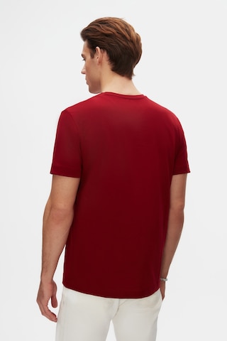 D's Damat Ds Damat Relaxed Fit Bordo %100 Pamuk T-shirt 6hc14ort02005 Bordo