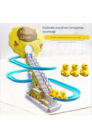 Kkq-vv Elektrikli Ördek Merdiven Tırmanma Oyuncağı