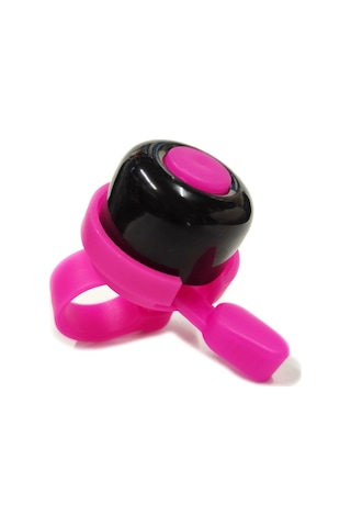 Sarissa Çocuk Bisikleti Zil 1. Kalite Plastik Gövde Metal Çan Pembe Siyah Pembe - Siyah