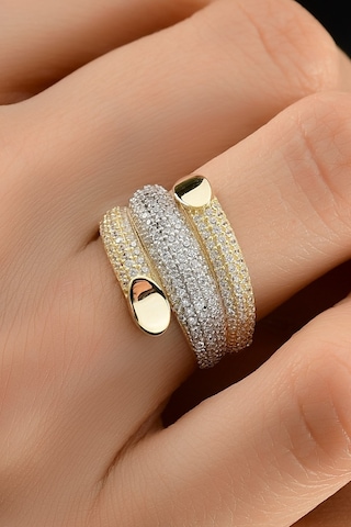 8 Ayar Kaburga Altın Yüzük (446620454)