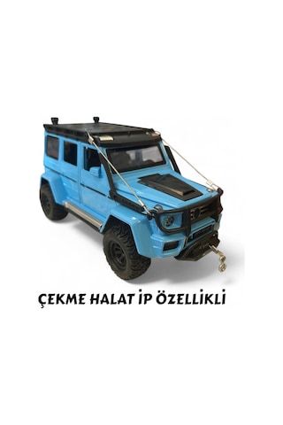 Çek Bırak Işıklı Ve Sesli Off Road Jeep 23 Cm Çekme Halat İpli Metal Kasa Açılabilir Kapılar 31623693