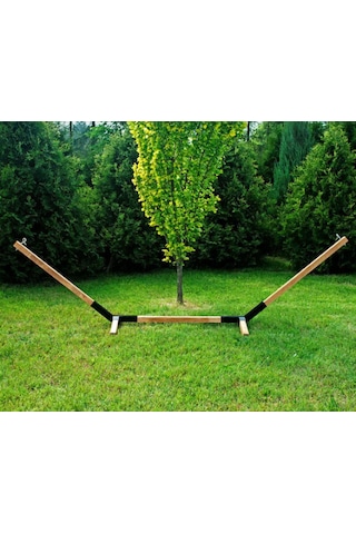 Halevia Metal Ayaklı Ahşap Hamak. Meşe