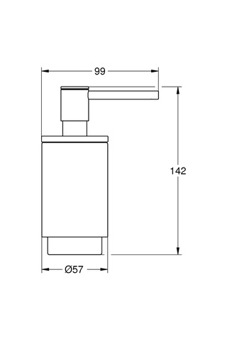 Grohe Selection Sıvı Sabunluk Phantom Black - 41218kf0