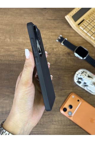 Samsung Galaxy S26 Ultra Uyumlu Süper İnce Mat Ultra Thin Silikon Kılıf Siyah