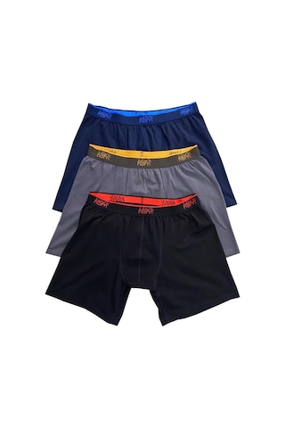 Black Horn Büyük Beden Boxer Likralı Boxer 3 Adet Black Horn Büyük Beden Boxer Likralı Boxer 3 Adet