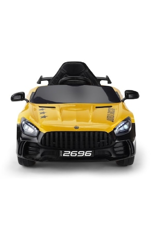 Baby2go 2696 Grand Akülü Araba 12 Volt / Sarı Sarı