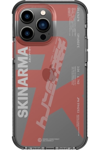 Apple Uyumlu iPhone 14 Pro Max Kılıf Skinarma Şeffaf Airbag Tasarımlı Raku Kapak