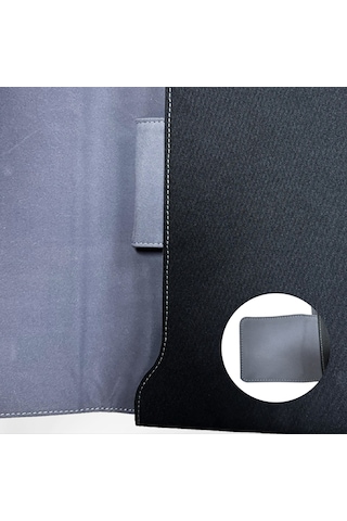 Lenyes Lb503 Darbe Emici Su Geçirmez Pu Cordura Kumaş 13-14 İnç Laptop Çantası Siyah Siyah