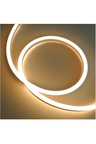 2 Metre Neon Günışığı 220 V Esnek Hortum Şerit Led Işık+ Fiş