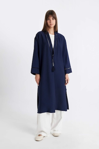 Defacto Relax Fit Hakim Yaka Kimono C9691AX24SMNV31 Lacivert