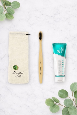 Dental Kit - Opalescence Sensitivity Relief Hassas Dişler İçin Beyazlatıcı Diş Macunu 28 Gr + Bambu Diş Fırçası