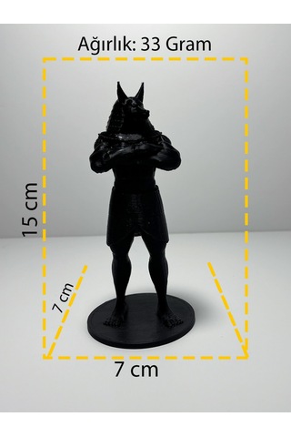 Mısır Tanrısı Anubis Heykel