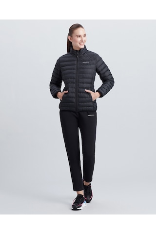 Skechers W Turtle Neck Essential Jacket Kadın Günlük Mont S212273 531093469 Siyah