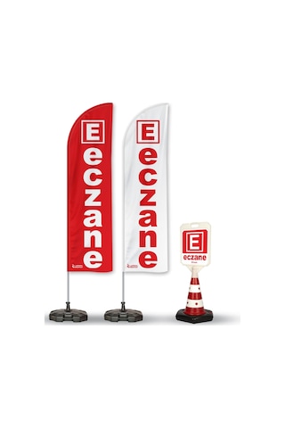 Eczane 2 Yelken Bayrak 1 Reklam Duba Paketi V2