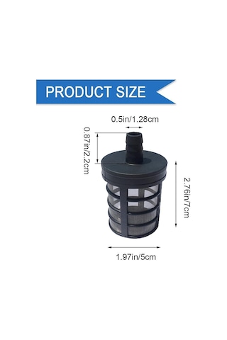 Adet Emiş Borusu Filtresi Su Pompası Emiş Filtresi Su Emiş Filtresi Tamburu Basınçlı Yıkayıcı İçin